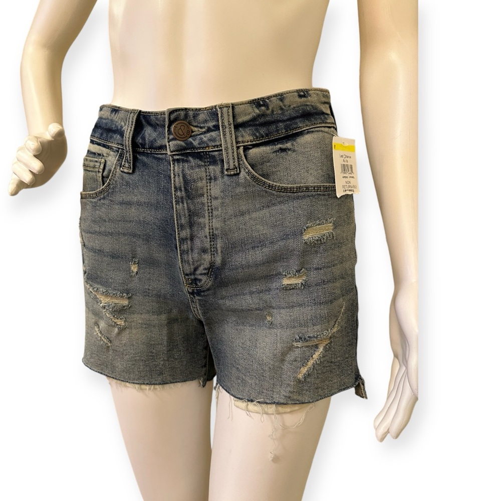 Foster Boyfriend High Rise Treasure & Bond Denim Shorts - Picture 3 of 6